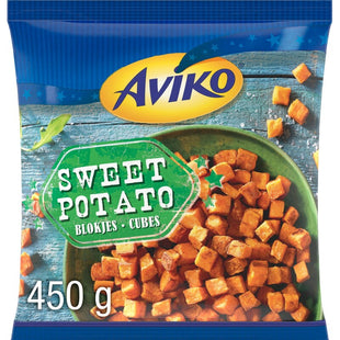 Aviko Zoete aardappel blokjes