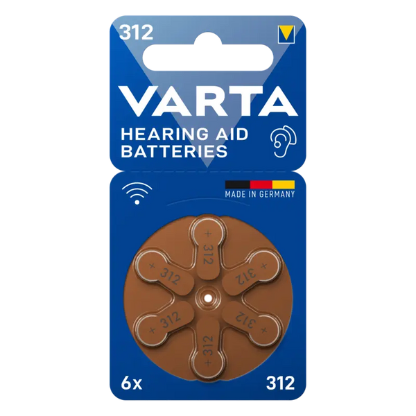 Varta Hearing aid batteries 312
