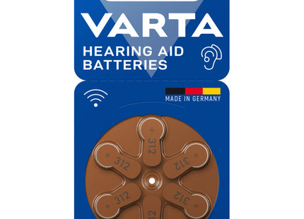 Varta Hörgerätebatterien 312