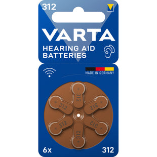 Varta Hörgerätebatterien 312