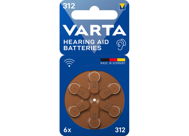 Varta Hörgerätebatterien 312