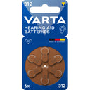 Varta Hörgerätebatterien 312