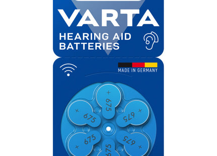 Varta Hearing aid batteries 675