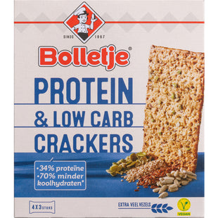 Bolletje Crackers protein low carb  Dutchshopper