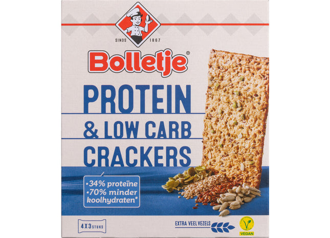 Bolletje Crackers protein low carb  Dutchshopper