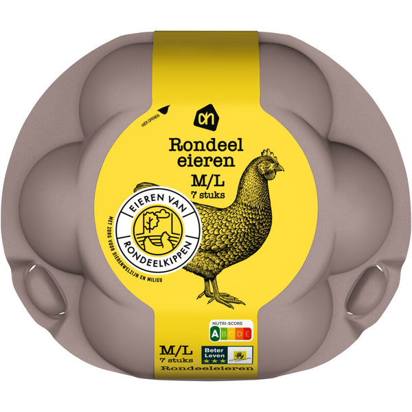 Rondeel eieren M/L
