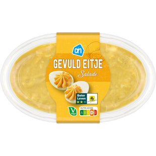 Gevuld eitje salade