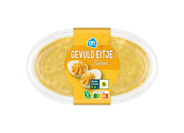 Gevuld eitje salade