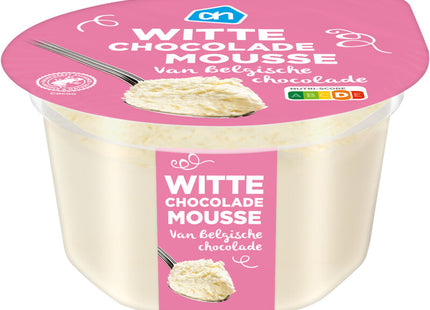 Witte chocolade mousse