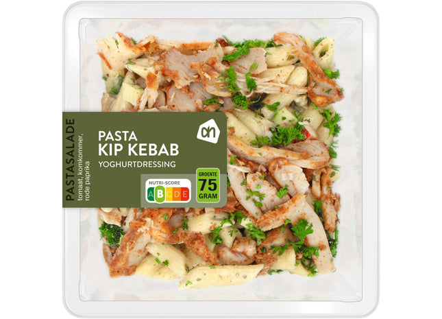 Nudelsalat-Hähnchen-Kebab