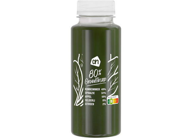 80% groentesap spinazie