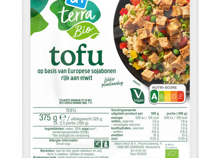 Terra Plant-based organic tofu natural