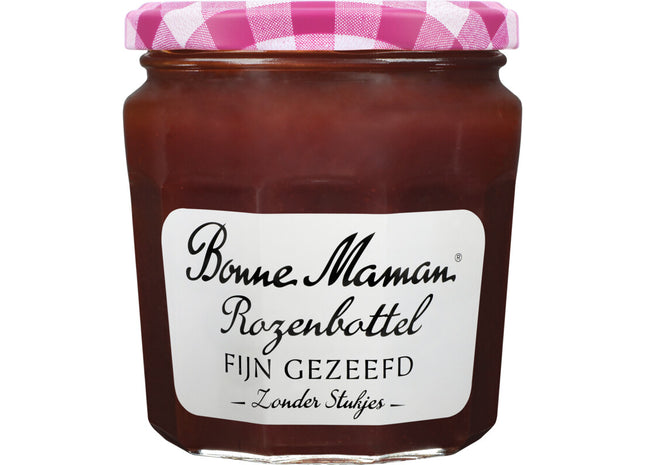 Bonne Maman Rozenbottel fijn gezeefd