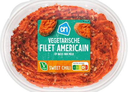 Vegetarian fillet americain sweet chili
