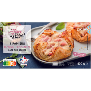 Picard Bladerdeeghapjes ham kaas