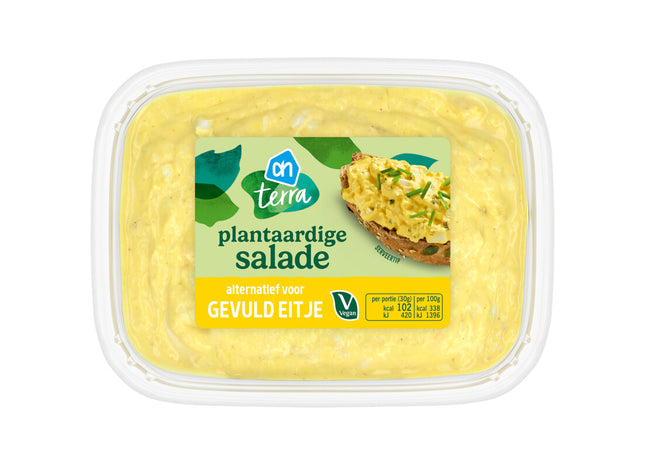 Terra Plantaardige salade gevuld eitje