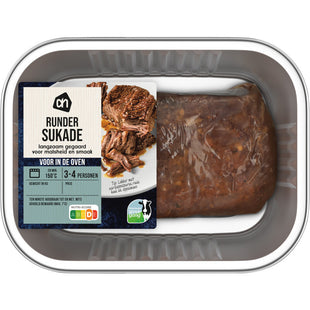 Voor in de oven runder sukade