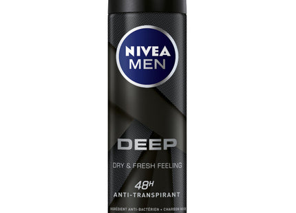 Nivea Men deep black carbon dark wood spray