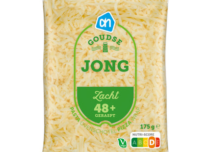 Gouda young 48+ grated