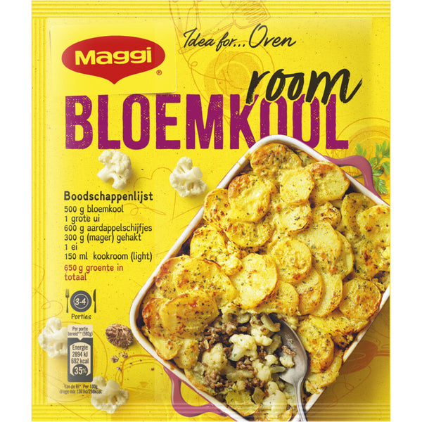 Maggi Ovenschotel bloemkool room  Dutchshopper