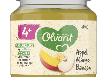 Olvarit Appel mango banaan 4m+