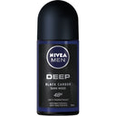 NIVEA Men deep black carbon dark wood roller