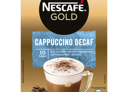Nescafé Gold cappuccino decaf oploskoffie