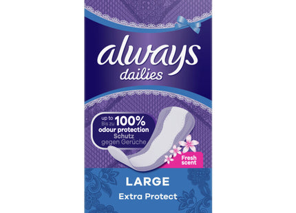 Always Daily protect long fresh panty liner