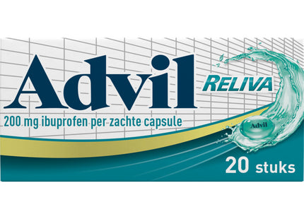 Advil Reliva liquid-caps 200mg ibuprofen