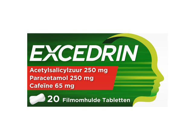 Excedrin-Tabletten gegen Migräne und Kopfschmerzen