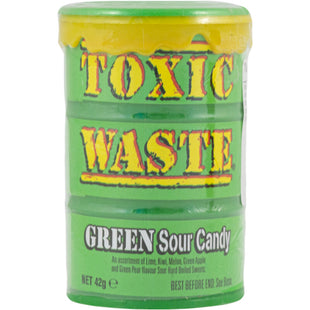 Toxic Waste Green sour candy