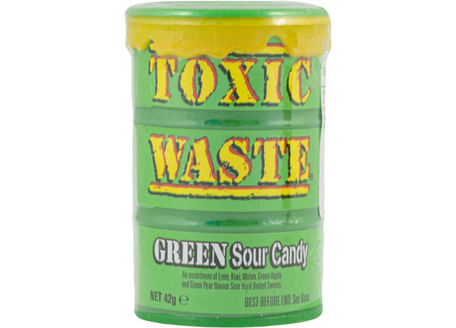 Toxic Waste Green sour candy