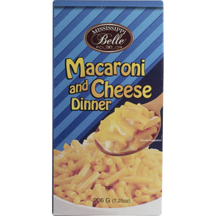 Mississippi Belle Macaroni and cheese dinner