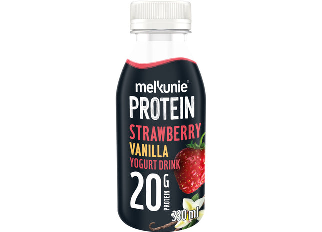 Melkunie Protein strawberry & vanilla yogurtdrink