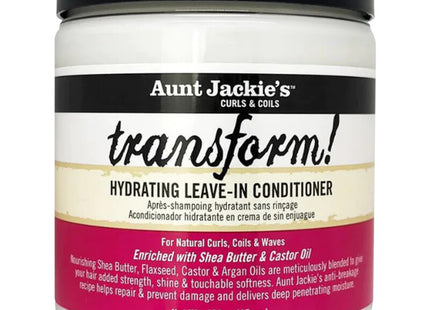 Aunt Jackie's Transform leave-in conditioner