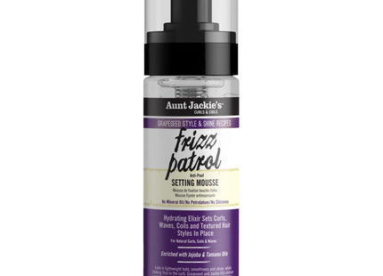 Aunt Jackie's Frizz patrol setting mousse