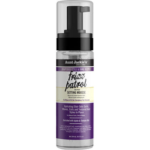 Aunt Jackie's Frizz patrol setting mousse