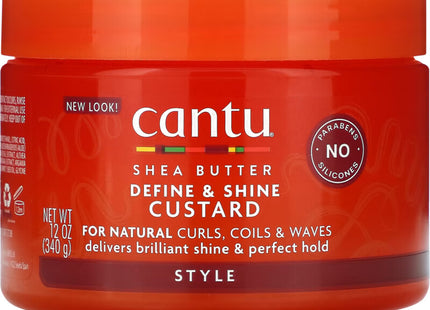 Cantu Shea butter define and shine custard