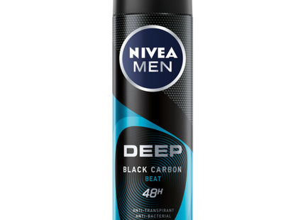 Nivea Men deep black carbon beat spray