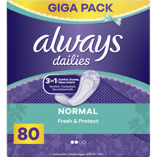 Always Fresh normal 0% perfume inlegkruisje