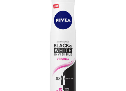 Nivea deodorant spray black &amp; white clear