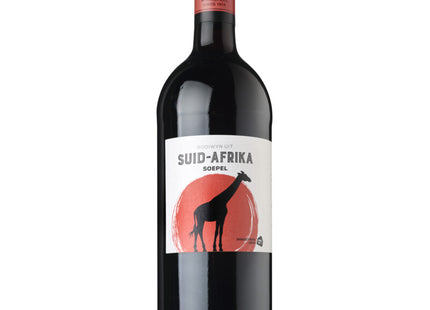 Soepele Zuid-Afrikaanse huiswijn rood