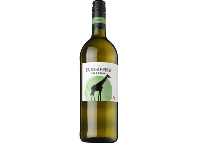 Vol & droge Zuid-Afrikaanse huiswijn wit