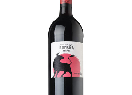 Sanfter spanischer Hausweinrot