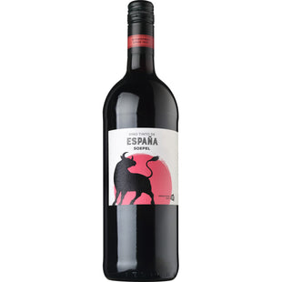 Sanfter spanischer Hausweinrot