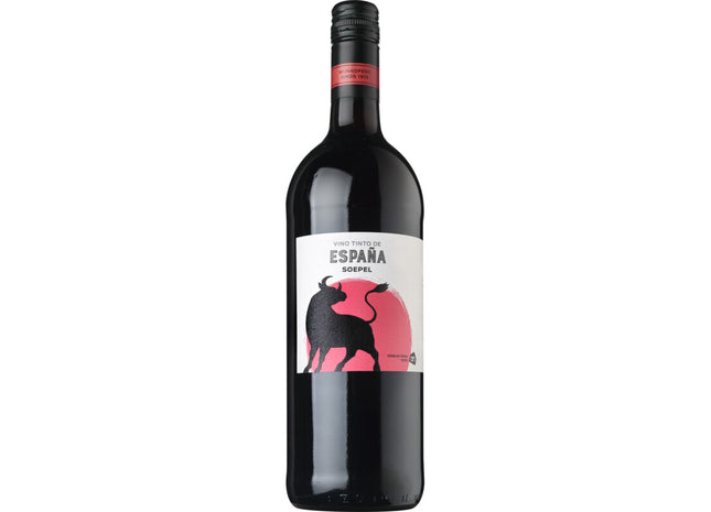 Sanfter spanischer Hausweinrot