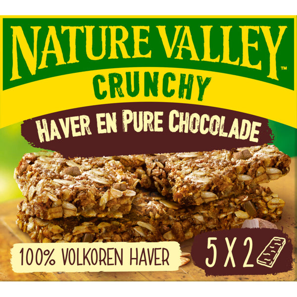 Nature Valley Crunchy oat and pure chocolate biscuit