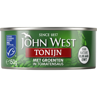 John West Tonijnstukken met groente