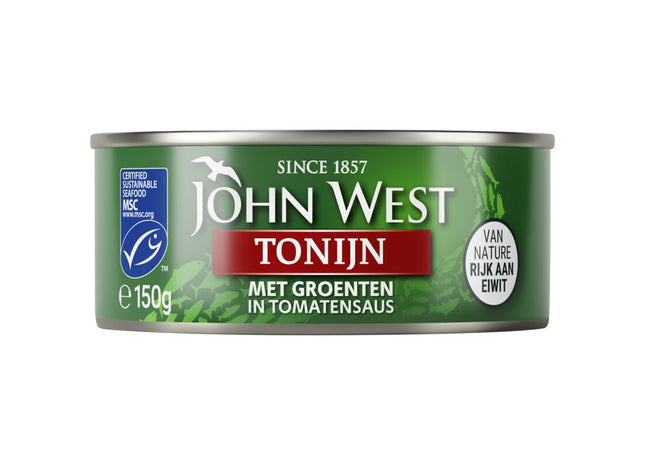 John West Tonijnstukken met groente