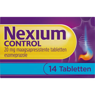 Nexium Control 20mg maagsapresistente tabletten